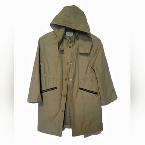 ZARA - Olive green rain coat